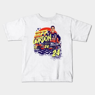 Jeff Gordon Nascar Vintage Kids T-Shirt